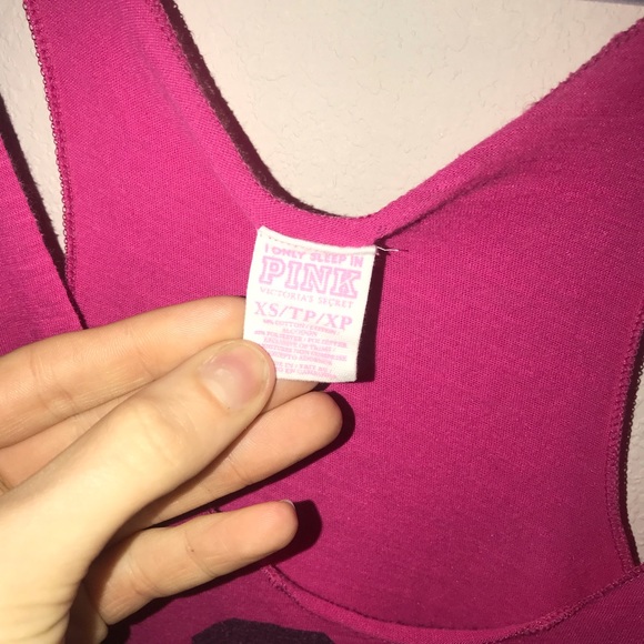 Victoria’s Secret PINK | Love Pink Racerback Tank - Picture 3 of 4